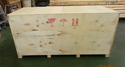 バリア梱包完成