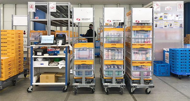 ドラッグストアチェーン向け物流ソリューション事例