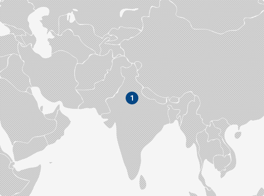 インド物流：インド事業拠点