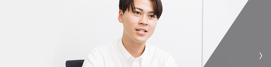 産業機器担当 商学部卒業 2022年入社